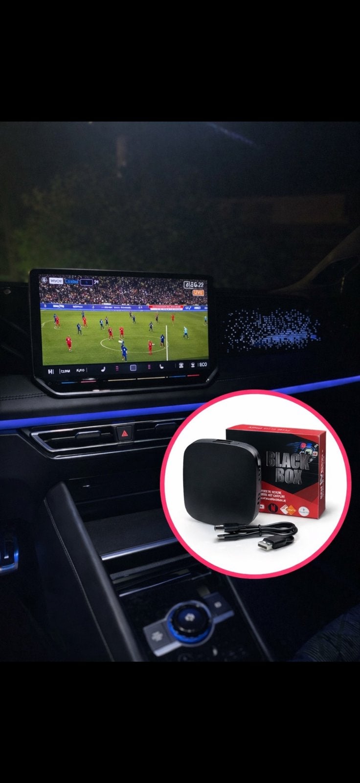 Carplay Navigatie BlackBox (Youtube,Netflix,liveTV en meer), Ophalen of Verzenden, Zo goed als nieuw
