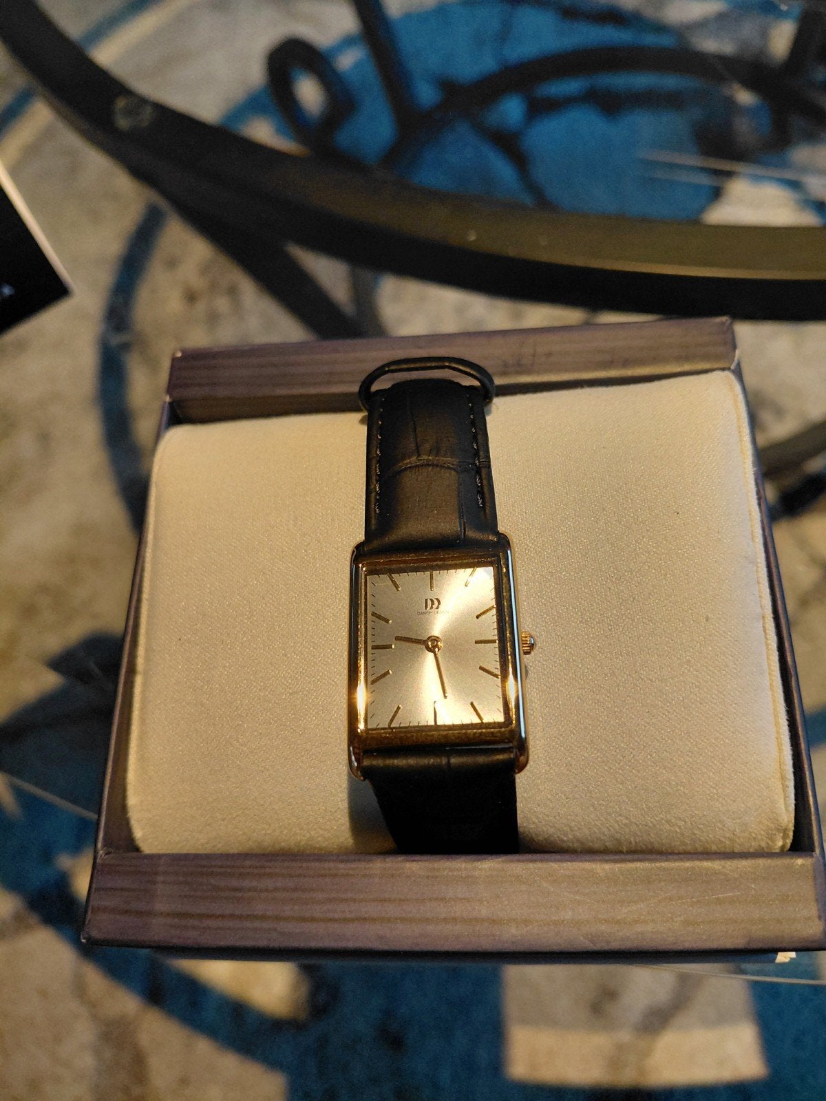 Danish Design horloge - als nieuw OOK Ruilen mogeliik, Overige merken, Leer, Polshorloge, Ophalen of Verzenden