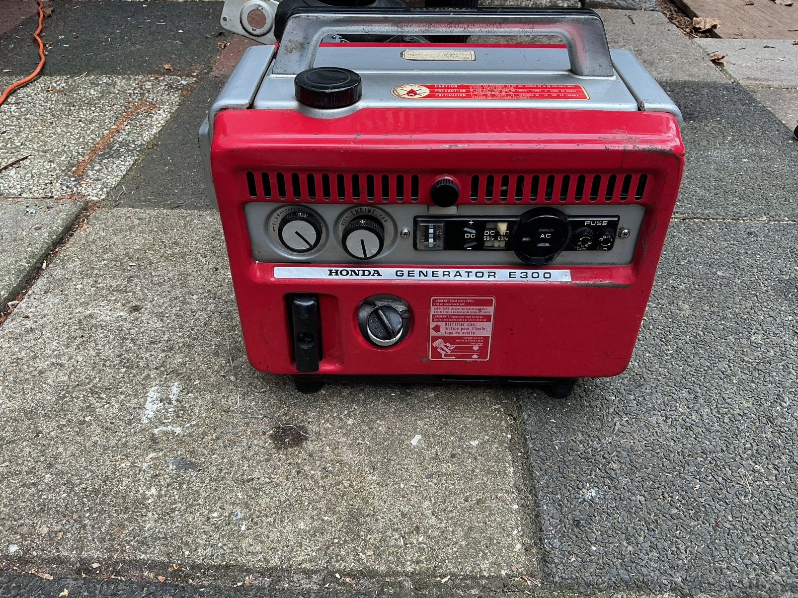 Honda E300, aggregaat, Ophalen, Gebruikt, Minder dan 5 kVA, Benzine
