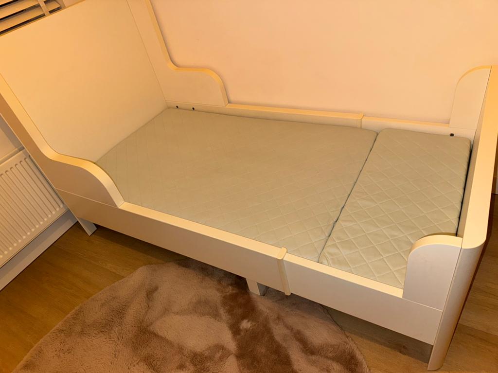 Meegroeibed Ikea zeer goede staat!, Ophalen, 70 tot 85 cm, Zo goed als nieuw, Matras