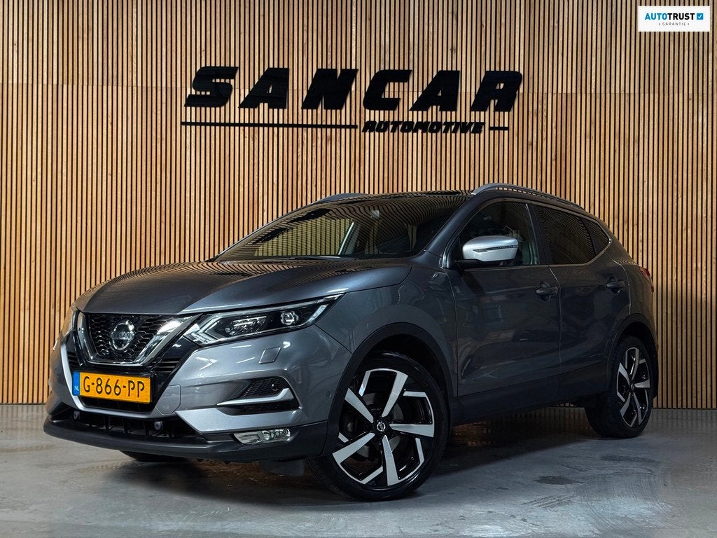 Nissan Qashqai 1.3 DIG-T Tekna +, Auto's, Nissan, Gebruikt, Euro 6, 4 cilinders, 1290 kg