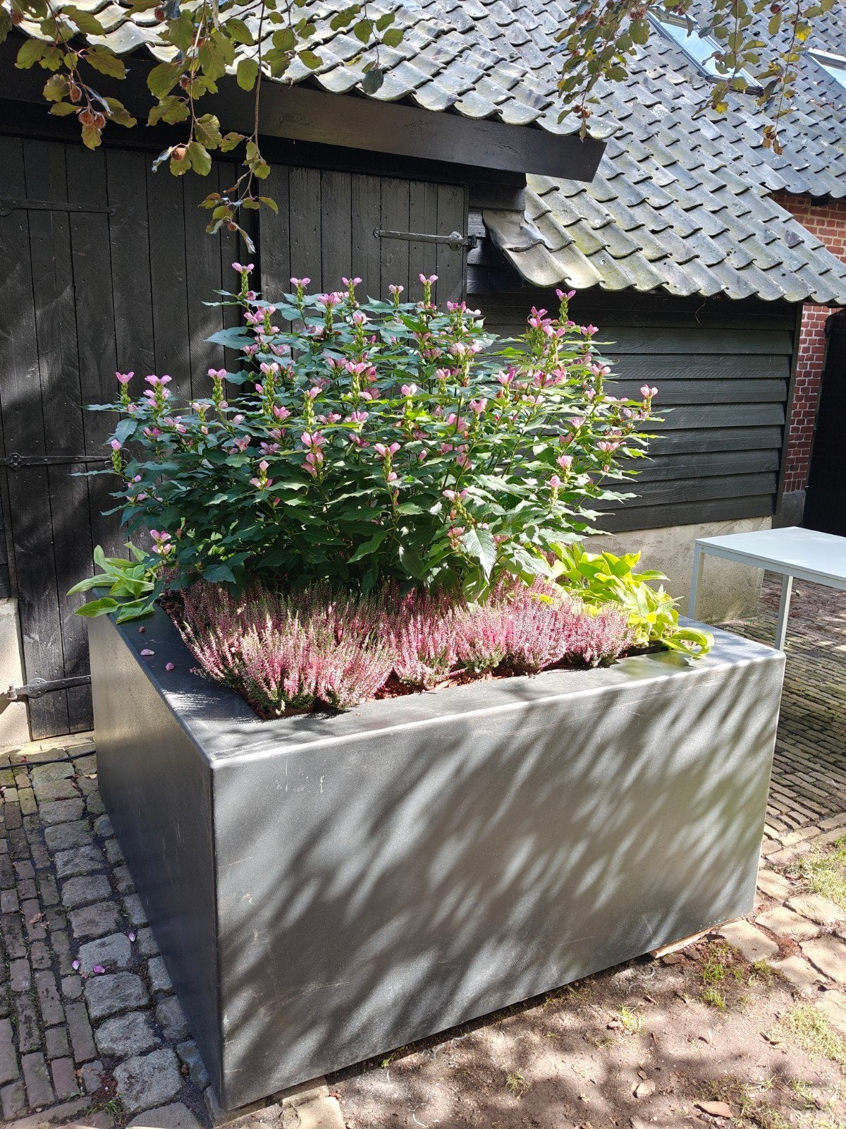 2 Grote plantenbakken - 160x160x80 cm, Ophalen, Overige materialen, Gebruikt, 100 cm of meer