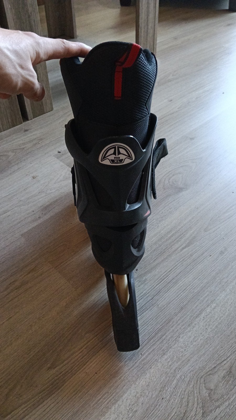 Zwarte inline skates - Maat 49