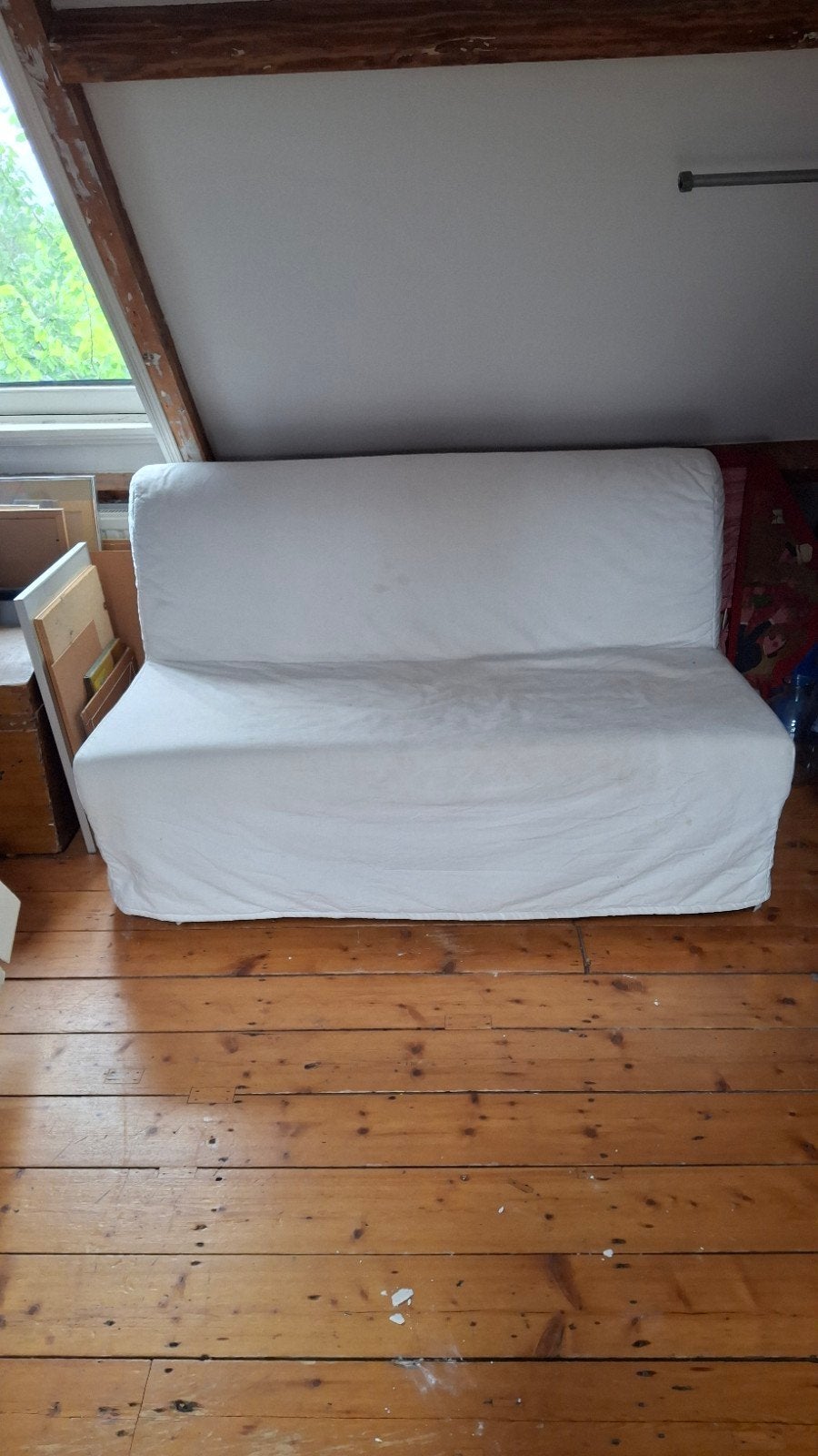 Ikea Slaapbank - 140x190 cm - Goede staat, Ophalen, Gebruikt, Tweepersoons, 140 cm