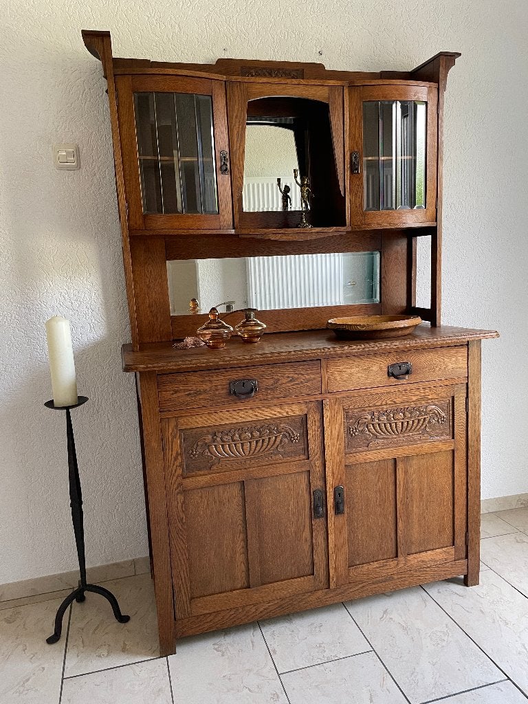Antieke buffetkast, Ophalen