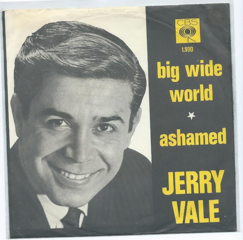 Jerry Vale- Big Wide World, Cd's en Dvd's, Vinyl Singles, Zo goed als nieuw, Pop, 7 inch, Verzenden