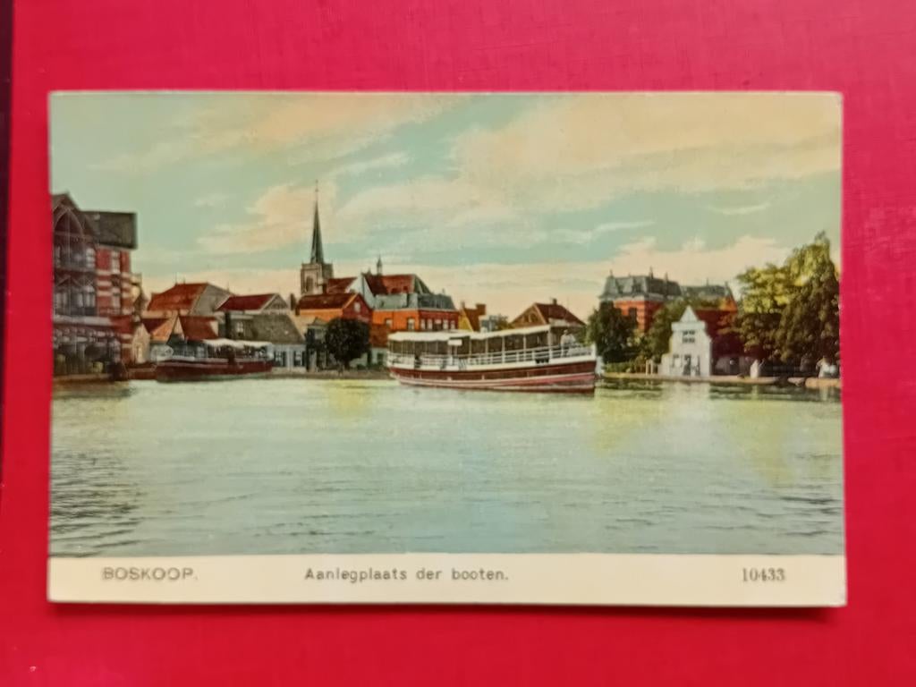 Ansichtkaart Boskoop, Ophalen of Verzenden