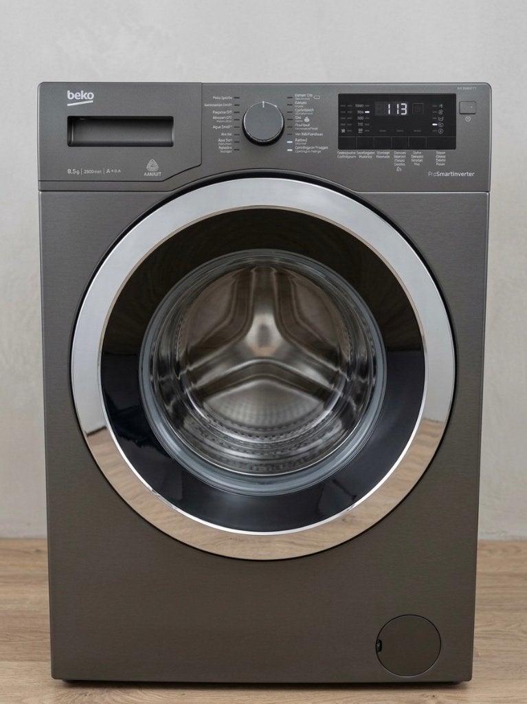 Beko Wasmachine 8kg – 1400 toeren – A+++ – Antraciet / Grijs, Witgoed en Apparatuur, Wasmachines, Ophalen, 1200 tot 1600 toeren