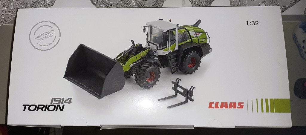 Claas Torion 1914 shovel - Wiking  (britains - siku), Ophalen of Verzenden, Nieuw, Tractor of Landbouw, SIKU