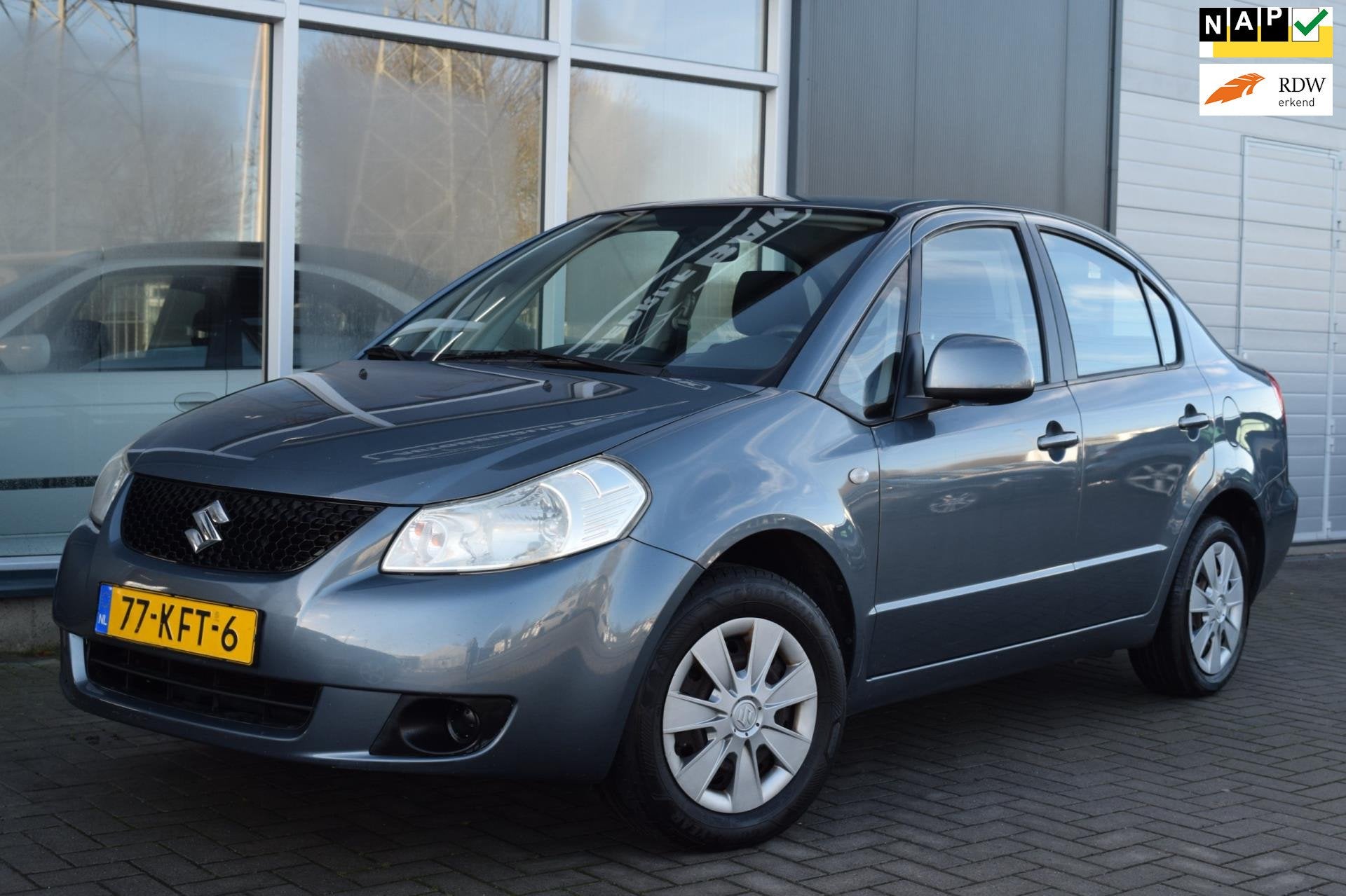 Suzuki SX4 1.6 Comfort | LPG G3 | Airco | APK 11-2026, Auto's, Suzuki, Voorwielaandrijving, Dealer onderhouden, Gebruikt, Zwart