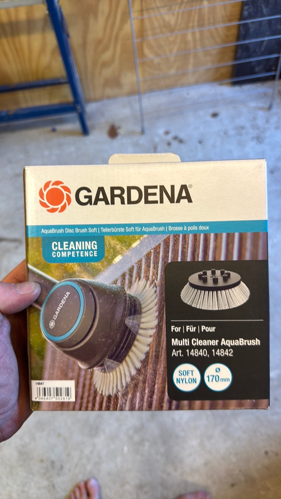 Gardena multicleaner aquabrush, Tuin en Terras, Bewateringscomputers, Ophalen of Verzenden, Zo goed als nieuw