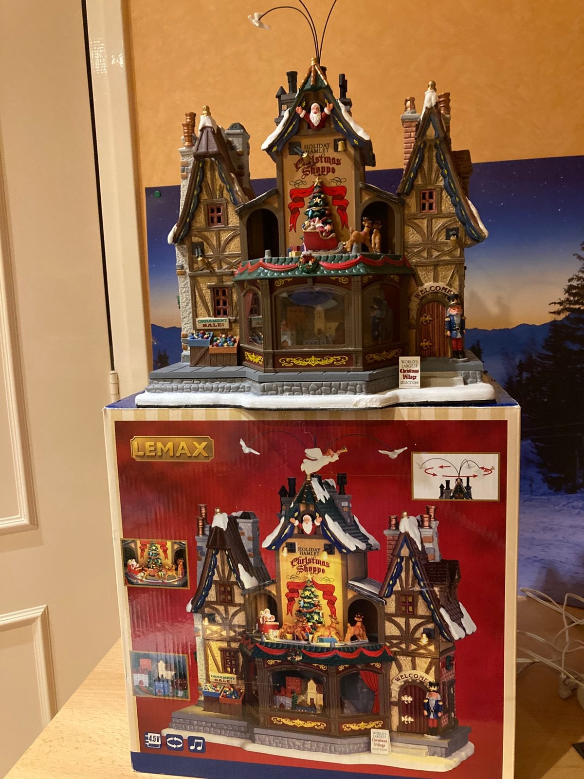 Christmis shop lemax, Ophalen of Verzenden, Zo goed als nieuw