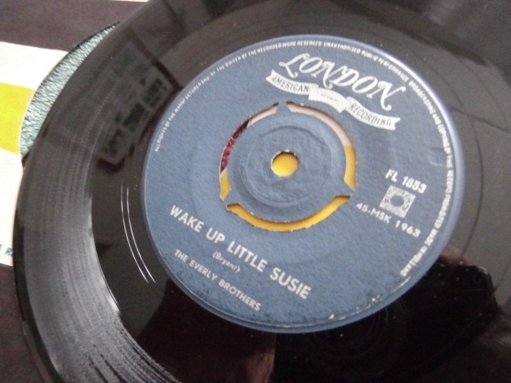 The Everly Brothers - Wake Up Little Susie., Ophalen of Verzenden, Zo goed als nieuw, 7 inch, Pop