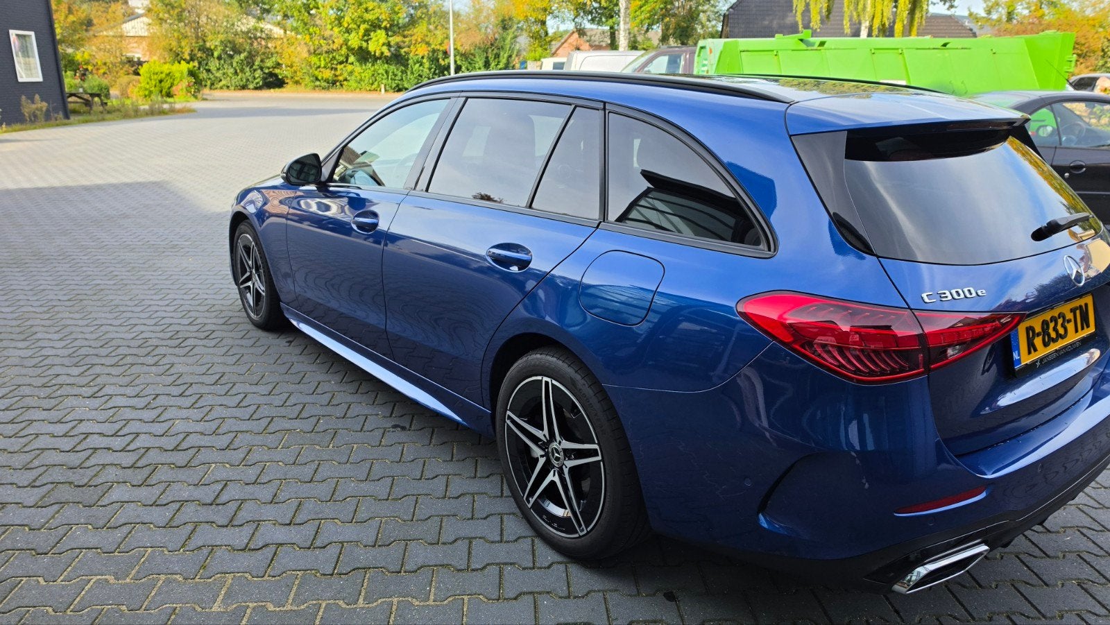 Mercedes C300e Estate AMG Night | Pano | Distronic | Dealer, Auto's, Automaat, Dealer onderhouden, Achterwielaandrijving, 1800 kg