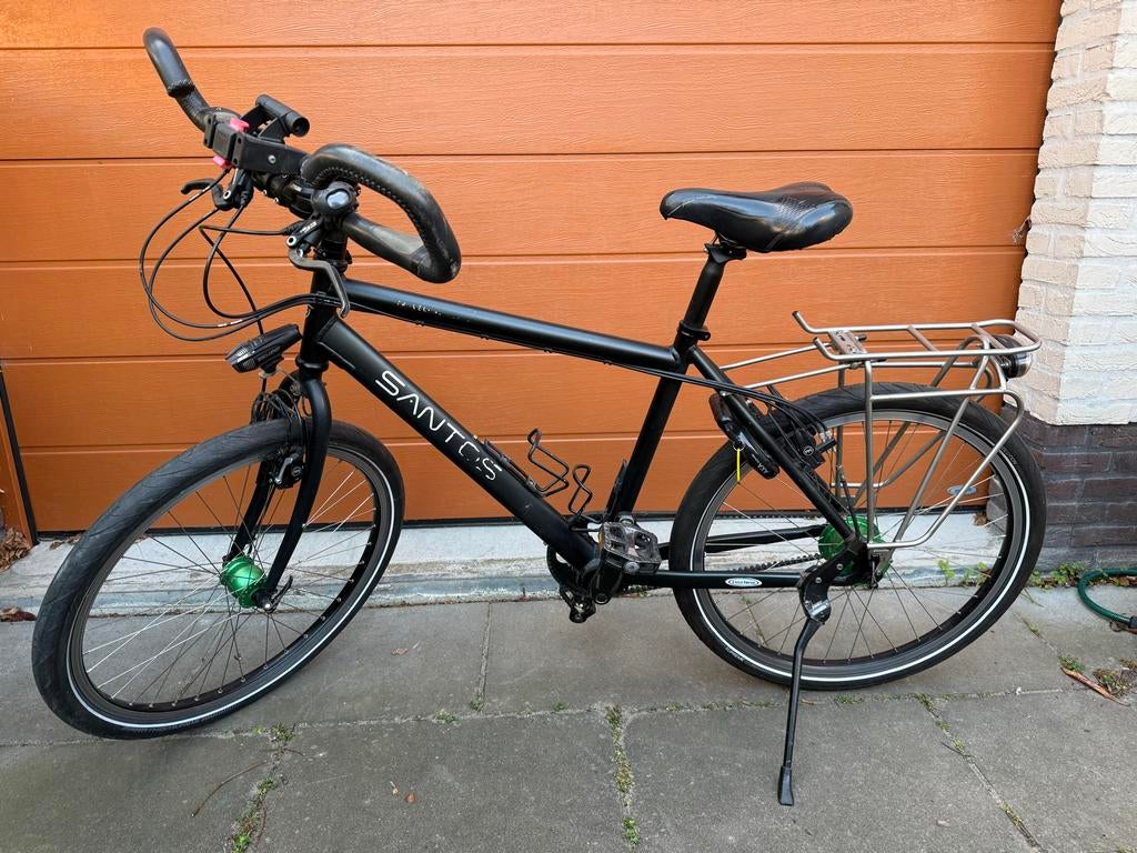 Santos Travelmaster Damesfiets framemaat 50 14 versnellingen, Gebruikt, Velgrem, 15 tot 20 versnellingen, Ophalen