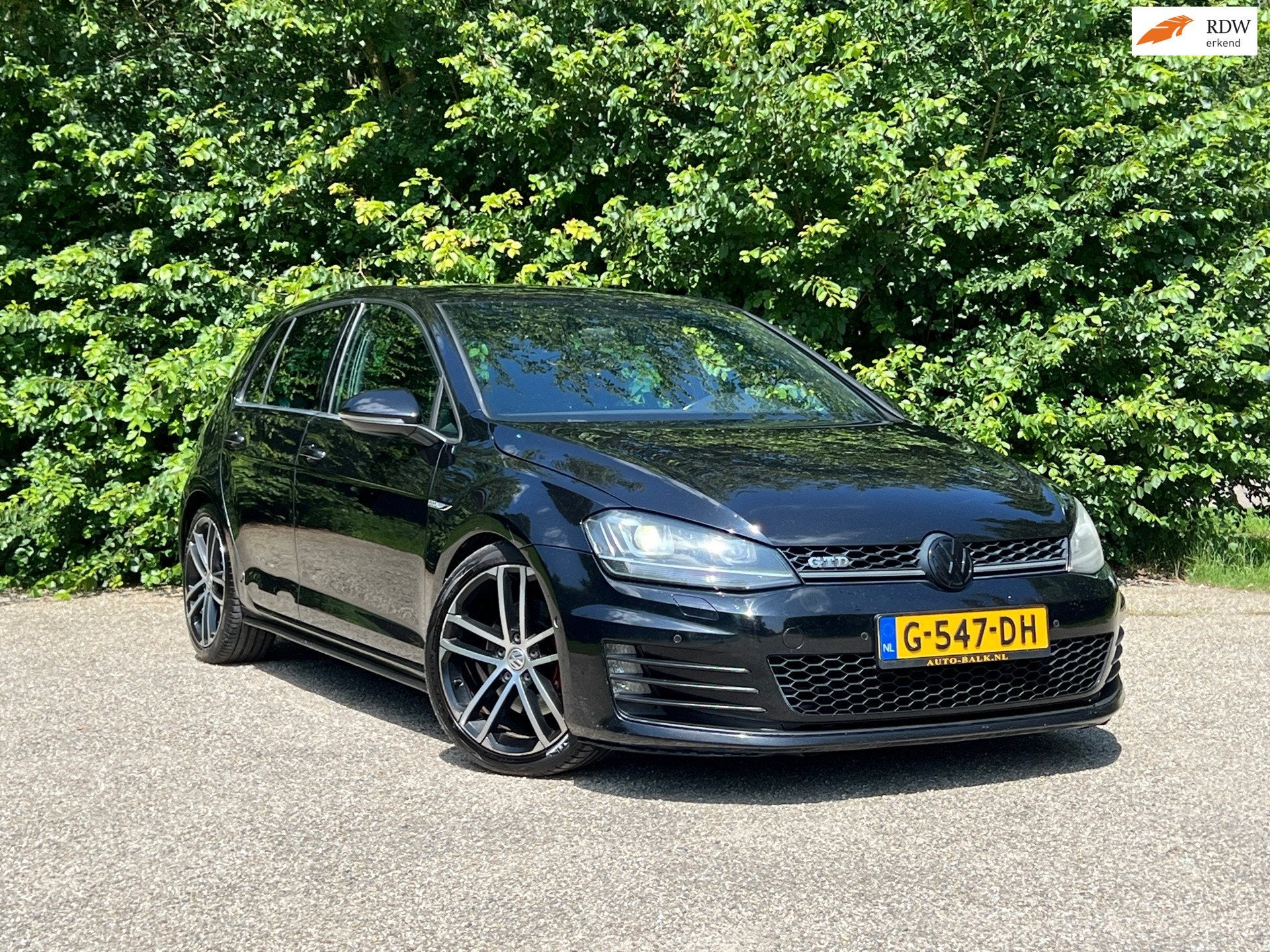 Volkswagen Golf 2.0 TDI GTD | Cruise + Clima + Navi + Soundb, Auto's, Stof, Gebruikt, 4 cilinders, Zwart