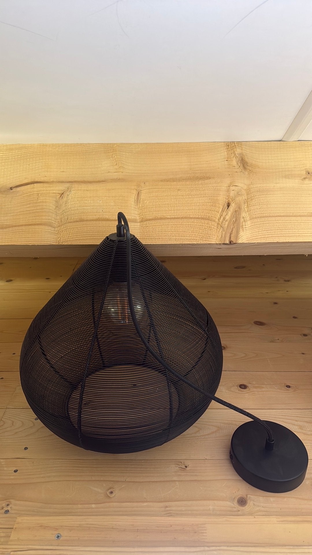 Hanglamp, Huis en Inrichting, Lampen | Hanglampen, Ophalen, Zo goed als nieuw