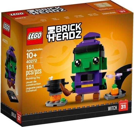 LEGO 40272 Brickheadz Heks/Witch, BrickHeadz, Lego, Nieuw, Ophalen of Verzenden