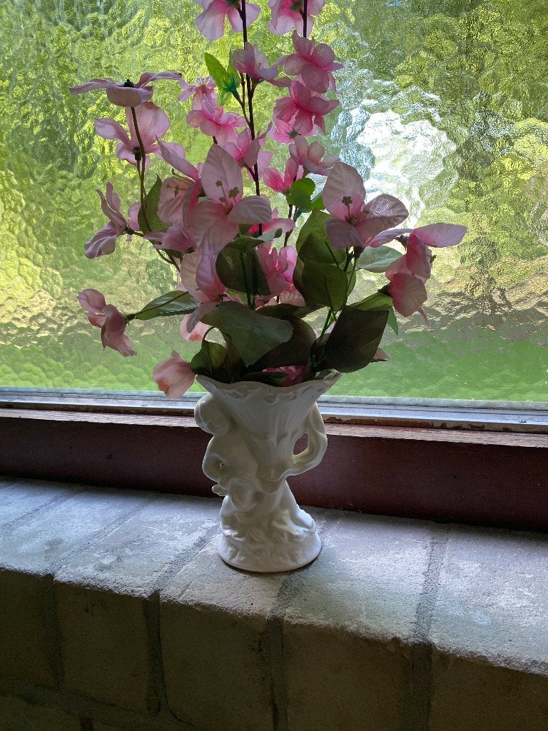 kunstof bloemen, Huis en Inrichting, Woonaccessoires | Kunstplanten en Kunstbloemen, Roze, Textiel, Ophalen of Verzenden, Zo goed als nieuw
