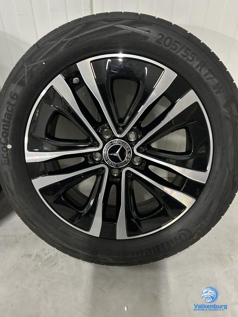 6mm! Originele Mercedes A B CLA Klasse W177 W247 C118 17 inc, Auto-onderdelen, Banden en Velgen, Gebruikt, -, -, Banden en Velgen