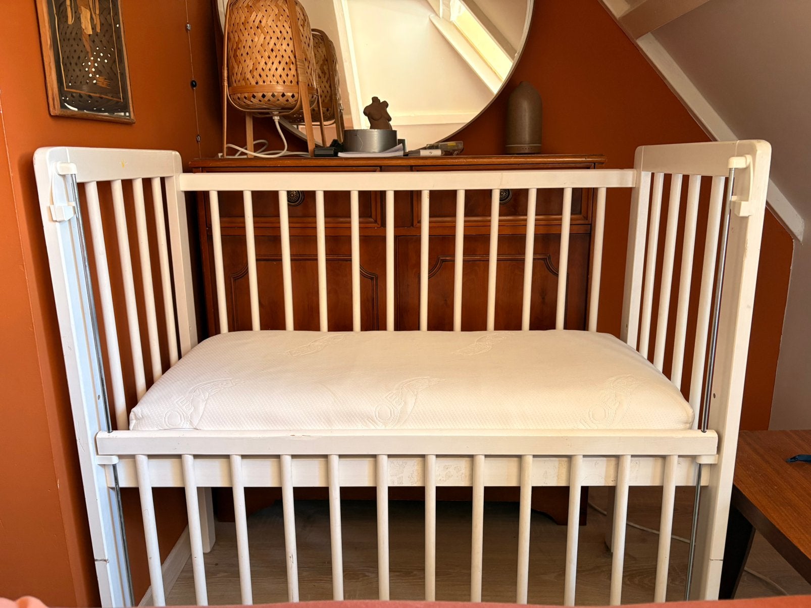 Petit Amelie co sleeper / aanschuifbedje, Ophalen, Gebruikt, Wieg