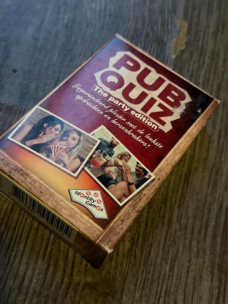 Pub Quiz: The Party Edition - Gegarandeerd Plezier!, Drie of vier spelers, Ophalen, Gebruikt