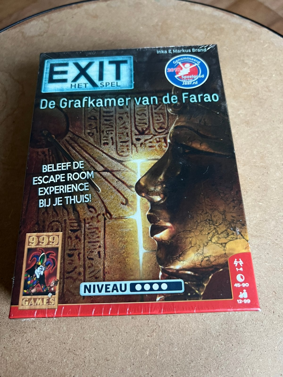 999 games Nieuw Exit Games de grafkamer van de Farao, Ophalen of Verzenden, Zo goed als nieuw