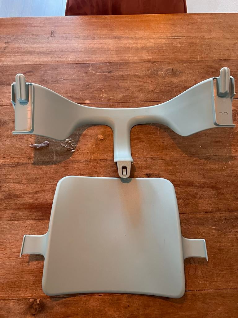 Stokke Tripp Trapp Babyset - Lichtblauw, Ophalen of Verzenden, Gebruikt, Meegroeistoel, Stoelverkleiner