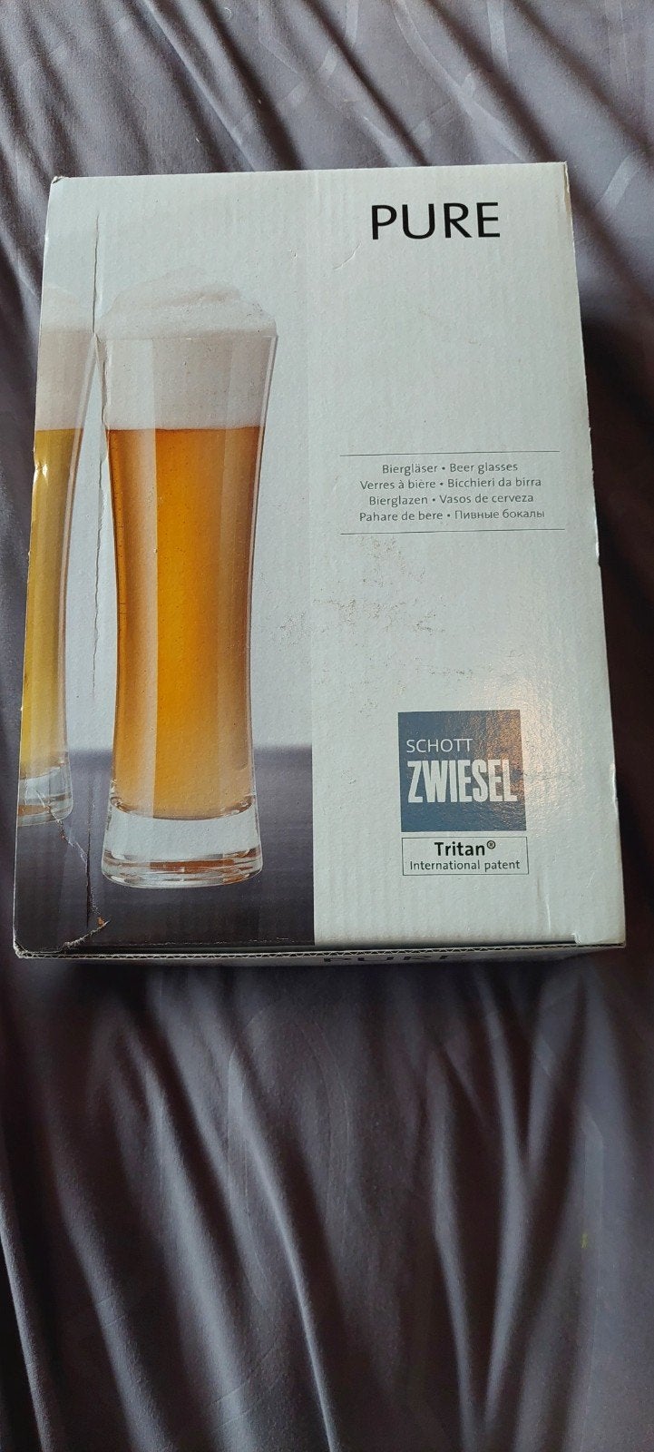 Bierglazen, Ophalen of Verzenden, Zo goed als nieuw, Bierglas