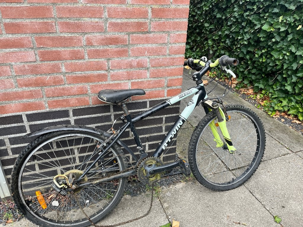 Mountain bike - btwin rockrider 500 (defect), Fietsen en Brommers, Fietsen | Mountainbikes en ATB, Ophalen, Gebruikt, Heren, Overige merken
