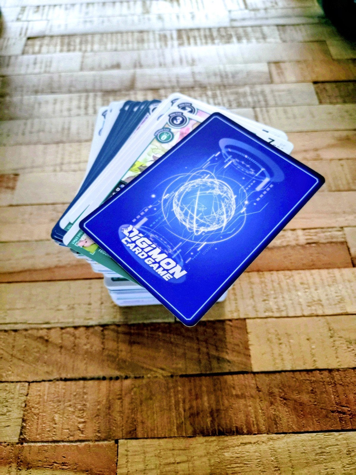 Digimon Card Game Kaarten - BULK 500, Ophalen of Verzenden, Gebruikt, Meerdere kaarten
