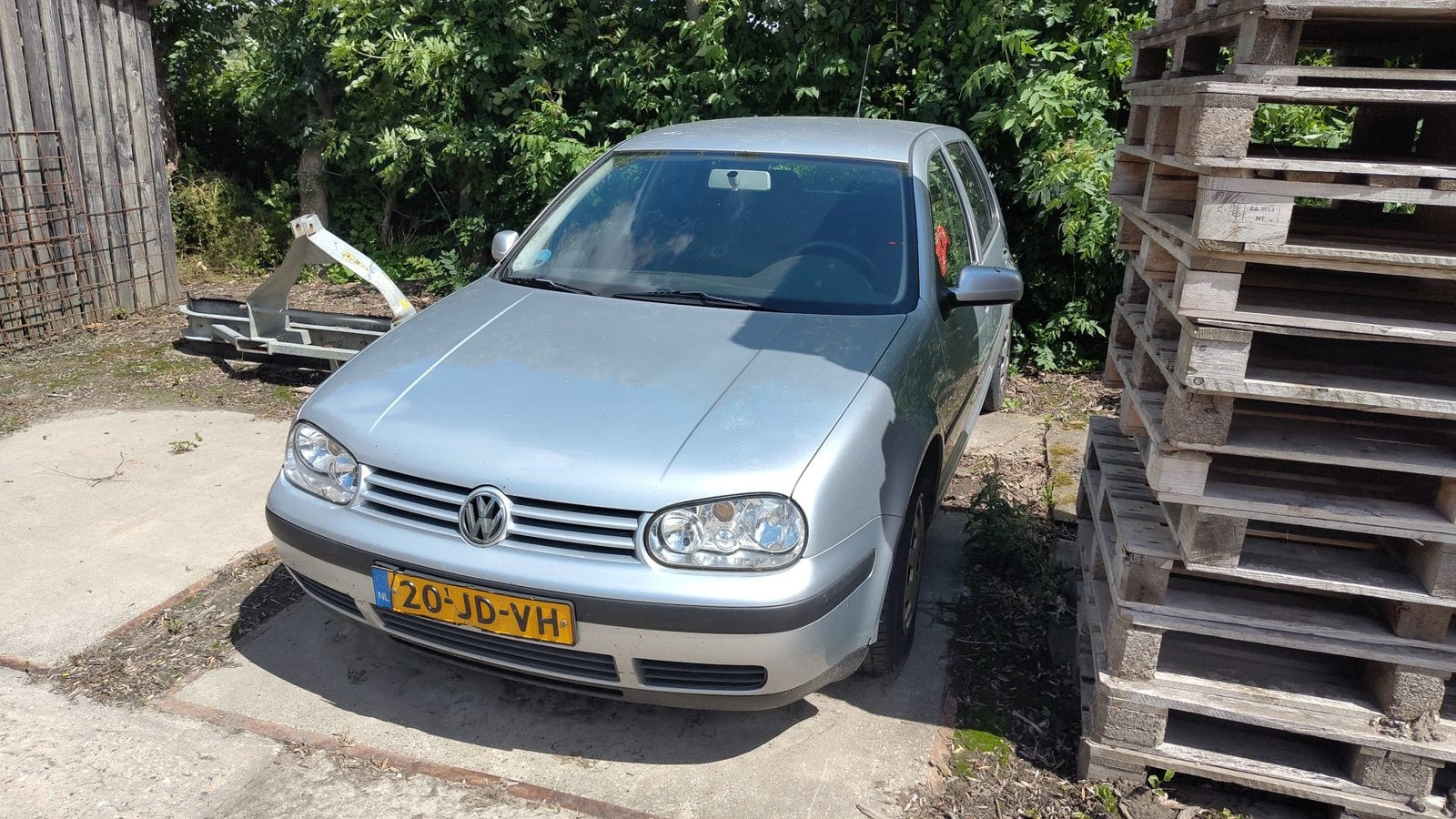 Volkswagen Golf 1.6 77KW 2002 Grijs, Ophalen, Volkswagen