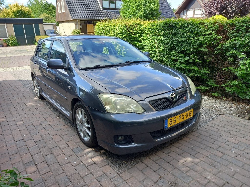 Toyota Corolla 1.8 16V Vvtl-i 5DR T-sport 2005 Grijs, Voorwielaandrijving, 1796 cc, Origineel Nederlands, Handgeschakeld