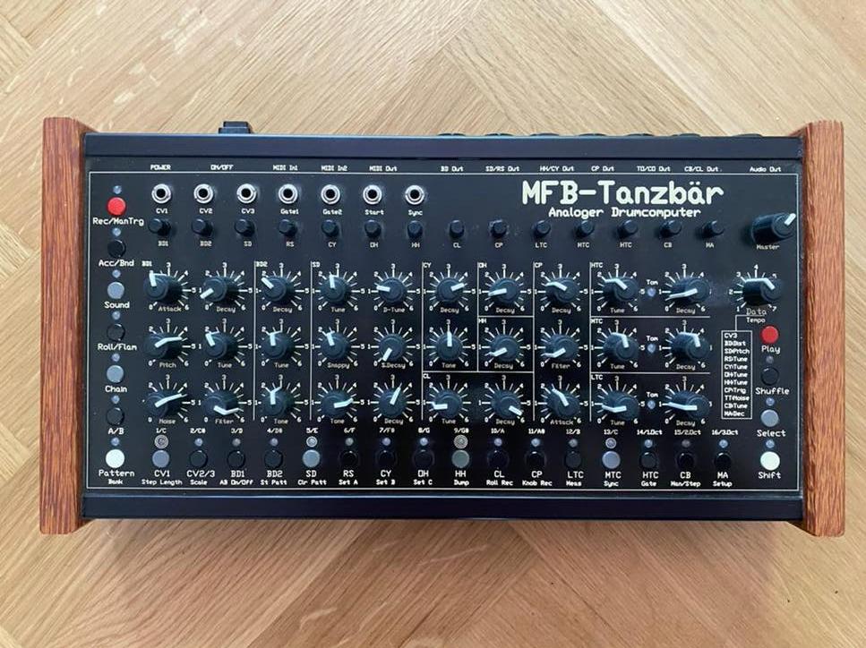 MFB Tanzbär Analoge Drumcomputer - Zo goed als nieuw, Ophalen of Verzenden, Zo goed als nieuw, Overige merken