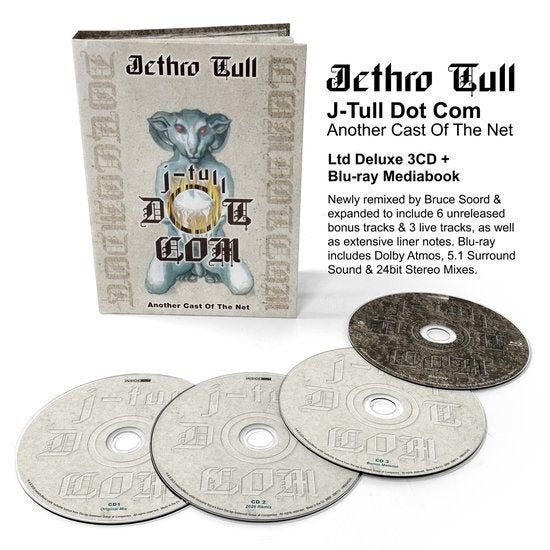 Jethro Tull Dot Com 3CD+Blu-ray NIEUW/SEALED, Progressive Rock, Boxset, Ophalen of Verzenden, Bonusmateriaal