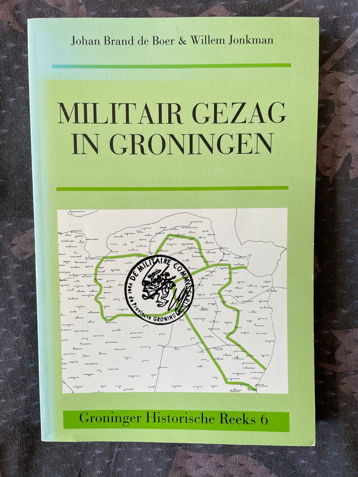 Militair Gezag in Groningen vlak na Wo 2, Boeken, Ophalen of Verzenden, Tweede Wereldoorlog, Zo goed als nieuw