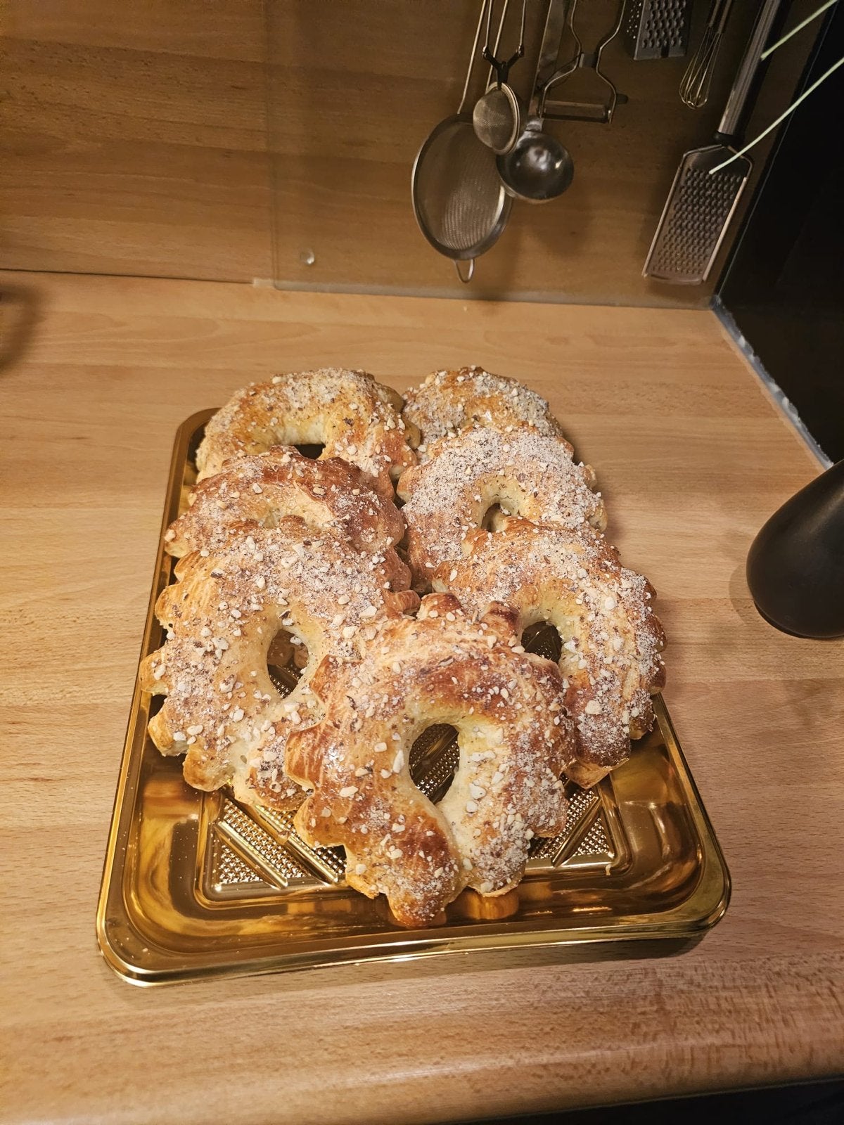 Marokkaanse koekjes op aanvraag, Diversen, Ophalen