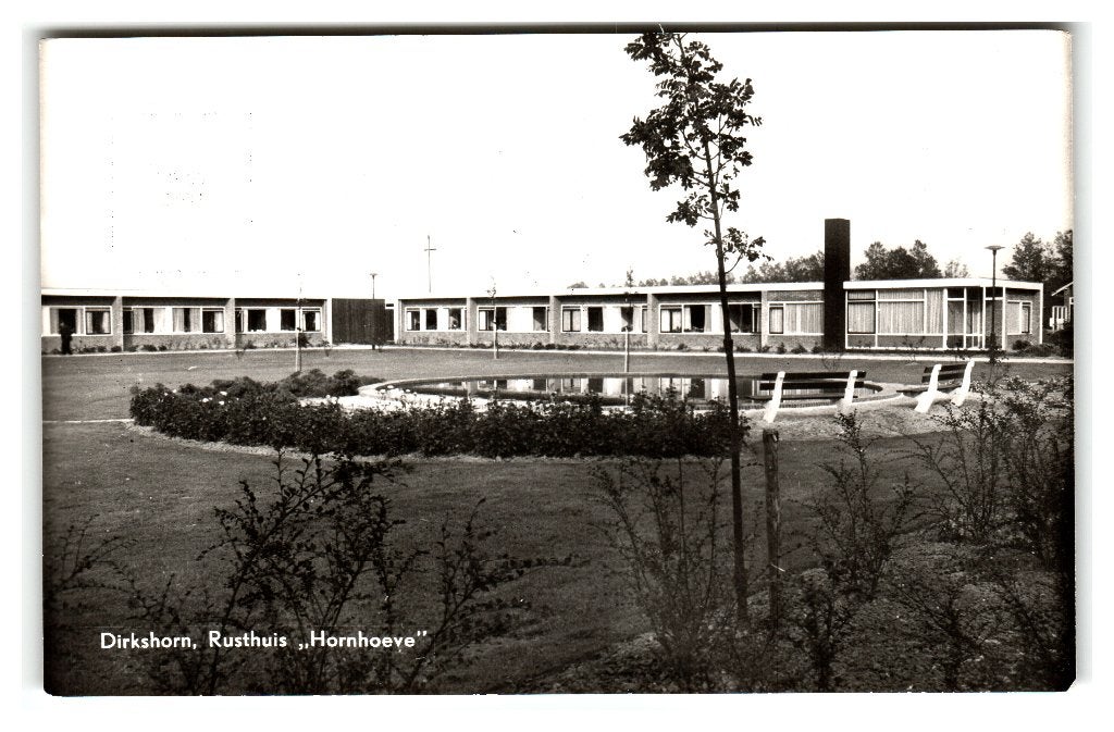 Dirkshorn, Rusthuis "Hornhoeve", Verzamelen, Ophalen of Verzenden, 1960 tot 1980, Gelopen, Noord-Holland