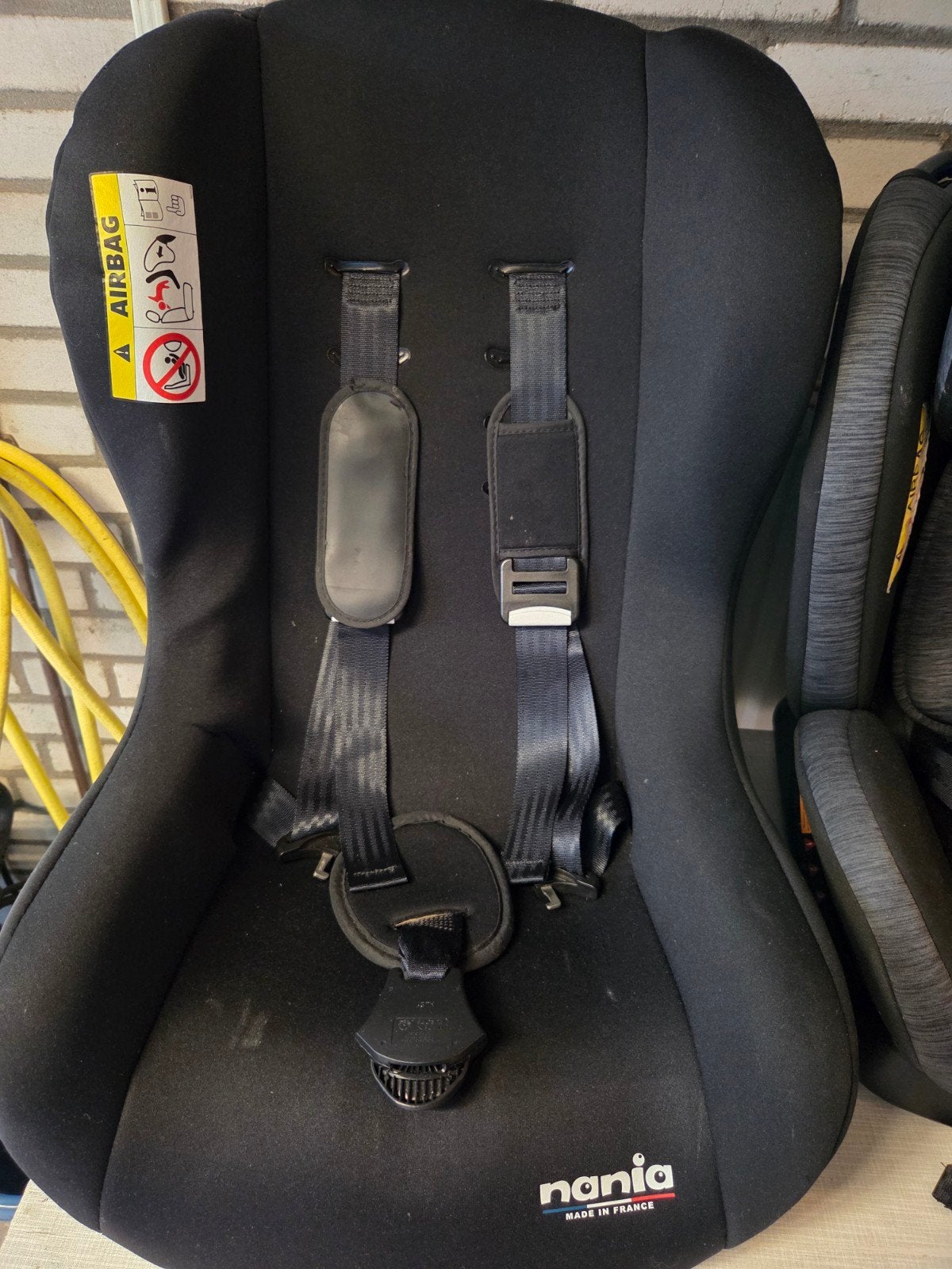 Nania autostoel 0-18 kg - Zwart, Kinderen en Baby's, Ophalen