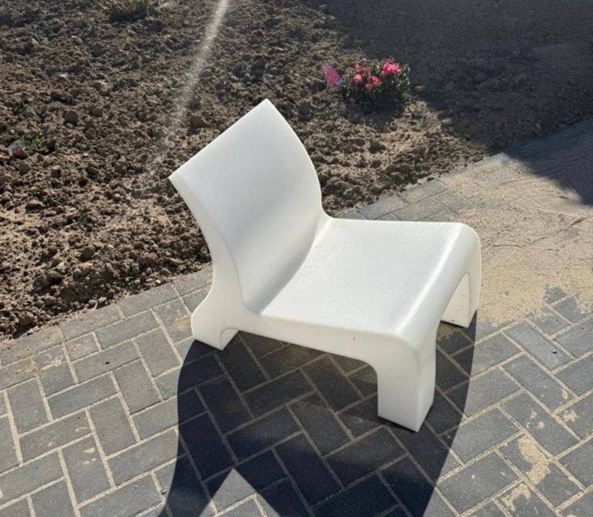 20x Gispen Rhino, Huis en Inrichting, Stoelen, Kunststof, Gebruikt, Wit, Ophalen of Verzenden