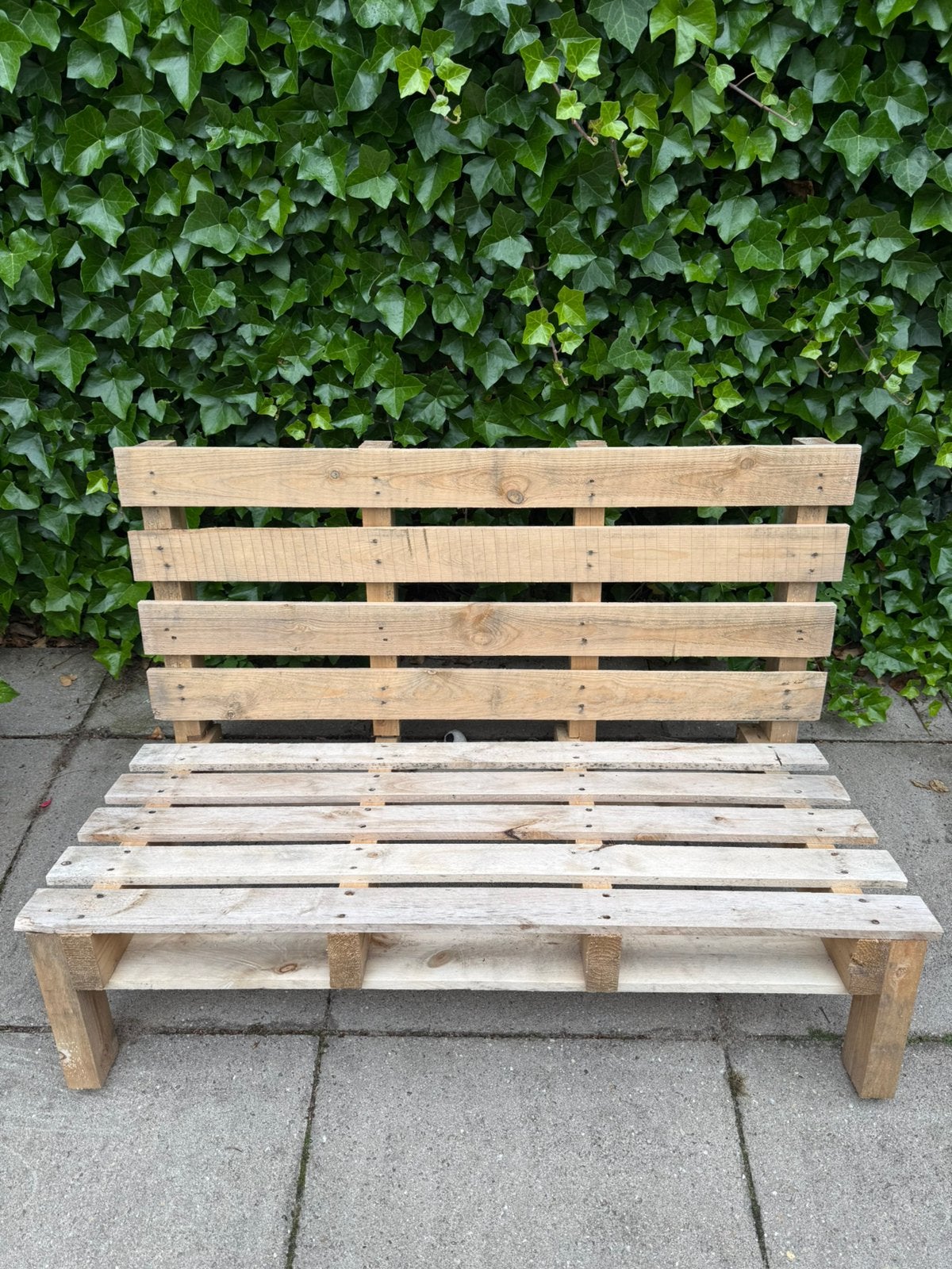 Pallet bank, Ophalen, Gebruikt, Hout