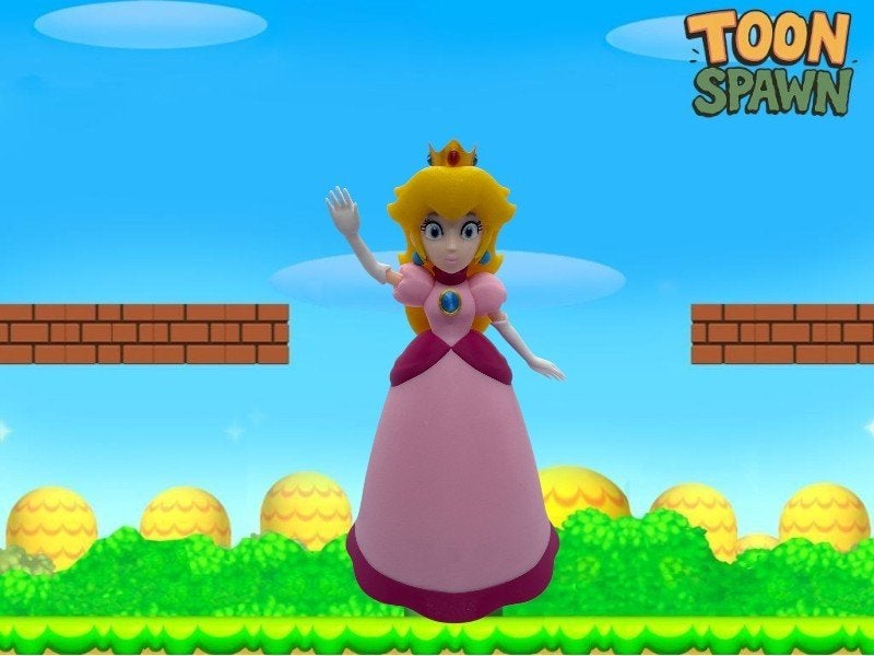 Princess Peach 2.0 – 23,5 cm – Super Mario Figuur, Ophalen of Verzenden, Nieuw, Overige typen