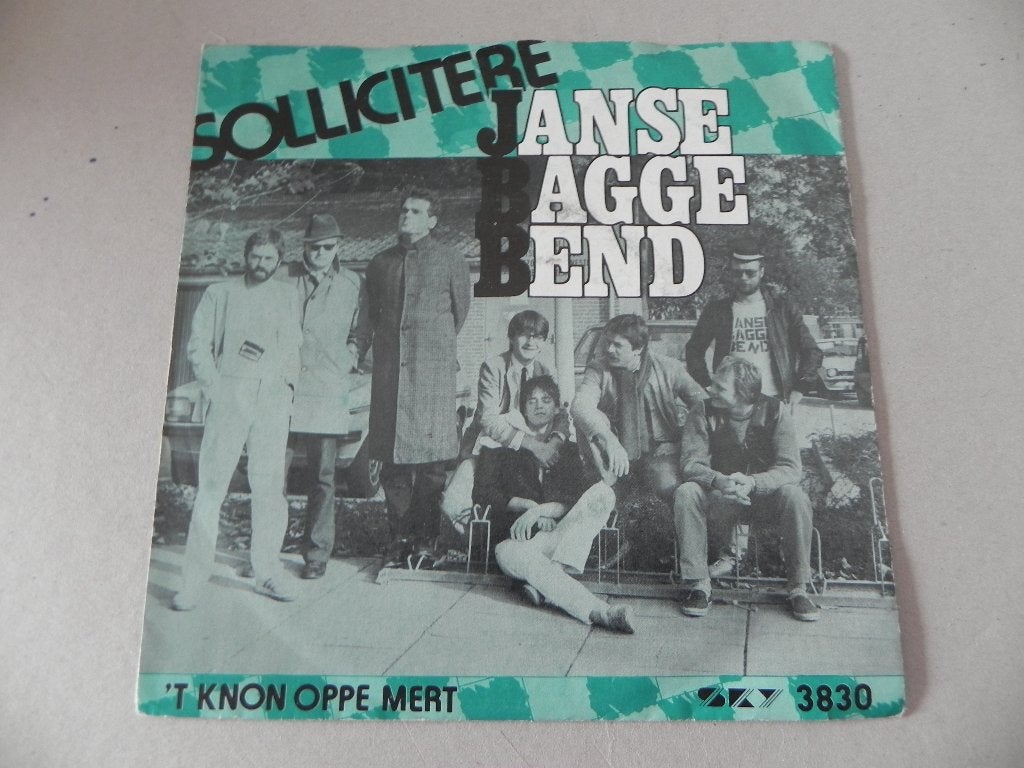 Vinyl single van de Janse Bagge Bend: Sollicitere, Gebruikt, 7 inch, Ophalen of Verzenden, Overige typen
