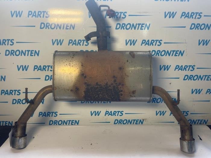 Uitlaat Einddemper van een Alfa Romeo Giulietta, Gebruikt, -, Verzenden, -