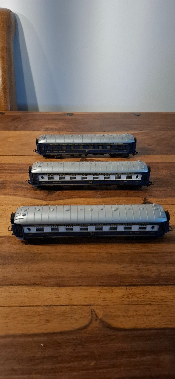 Lima 3 wagons - Pullman rijtuigen, Overige merken, Gebruikt, Gelijkstroom, Wagon