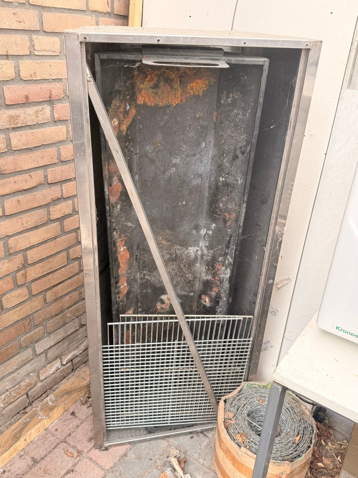 BBQ grill zonder elektrische motor, Ophalen, Gebruikt