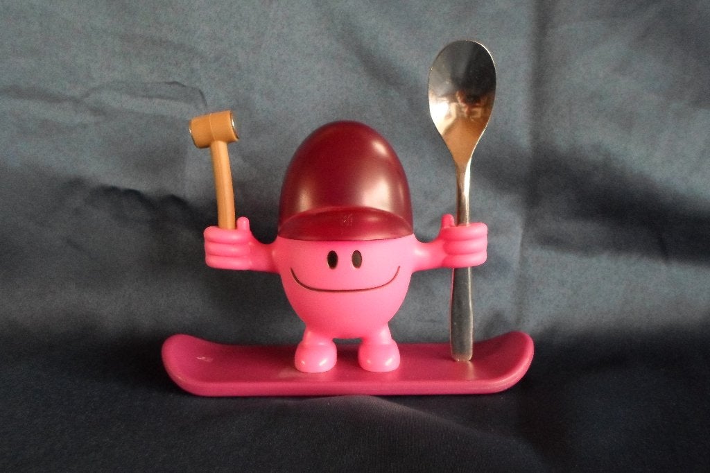 WMF Eierdop Snowboarder, Ophalen of Verzenden, 11 cm, Roze, Overige typen