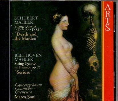 Mahler / Schubert, Beethoven - String Quartets, Inclusief boekje, Kamermuziek, Schubert, Ophalen of Verzenden