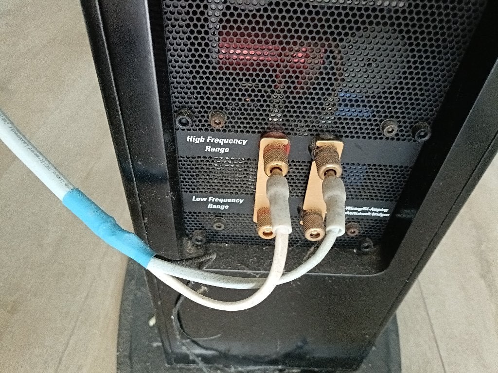 elac boxen, elegant 315, Vloerstaande luidspreker, Inclusief kabels, Zo goed als nieuw, Ophalen