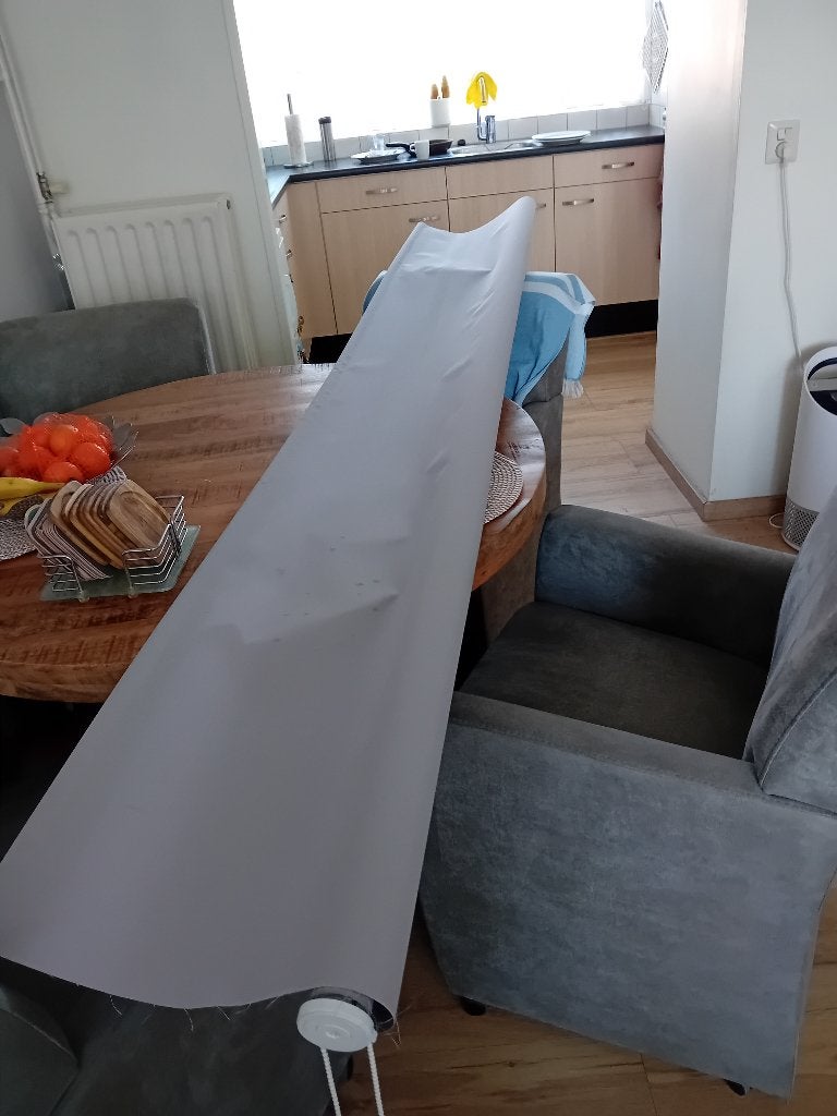 rolgordijn 235 breed, Ophalen, Overige materialen, Gebruikt, Rolgordijn